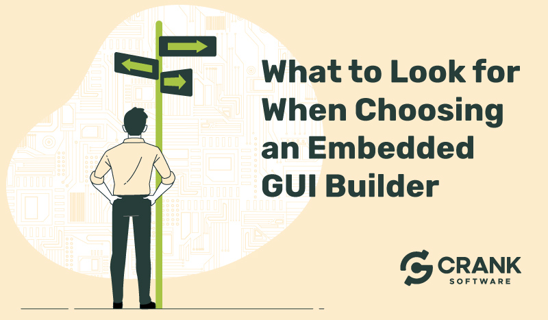 Person looking for features in embedded GUI tools