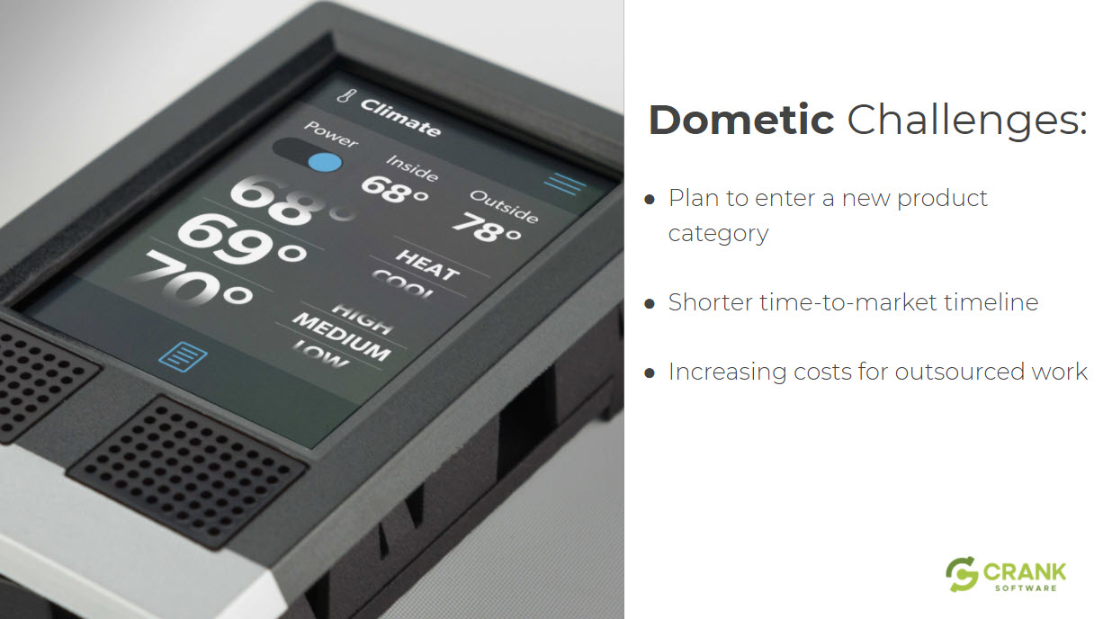 Dometic challenges with embedded GUI development