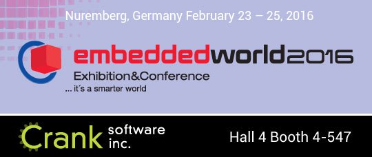 Storyboard Suite GUI Design at Embedded World 2016
