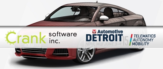 Crank Software is at the Detroit Auto Show