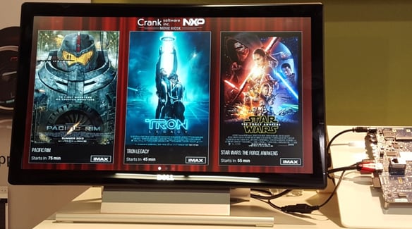 Movie Theatre Kiosk demo built with Storyboard Suite and running on the NXP i.MX 6QuadPlus