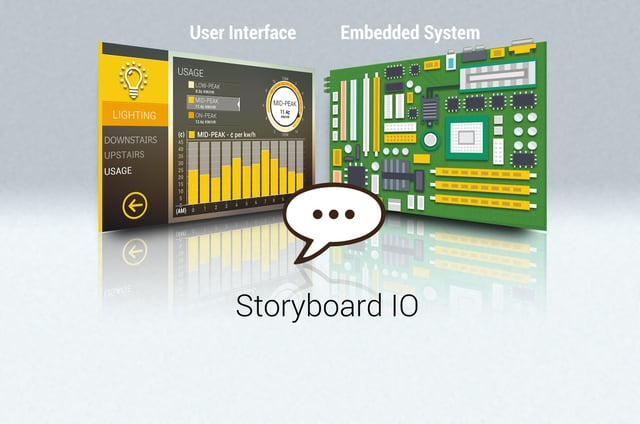 Use Storyboard IO to connect your embedded system to your user interface