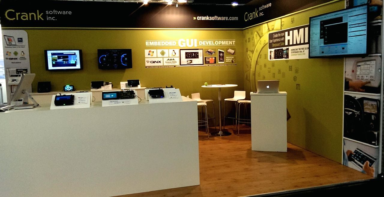 crank software embedded world booth