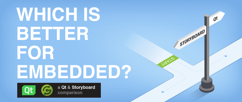 qt embedded GUI design tool versus crank storyboard 